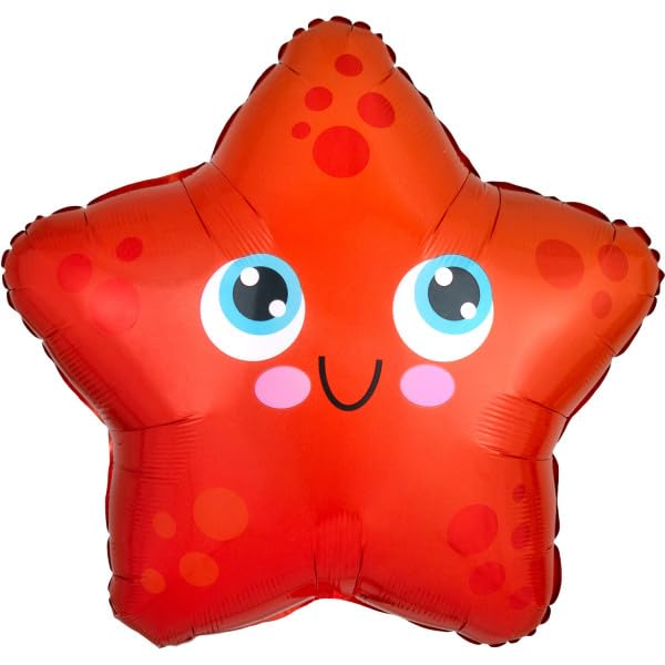 Anagram: J/Shape Starfish Foil Balloon Pack S50 Q;