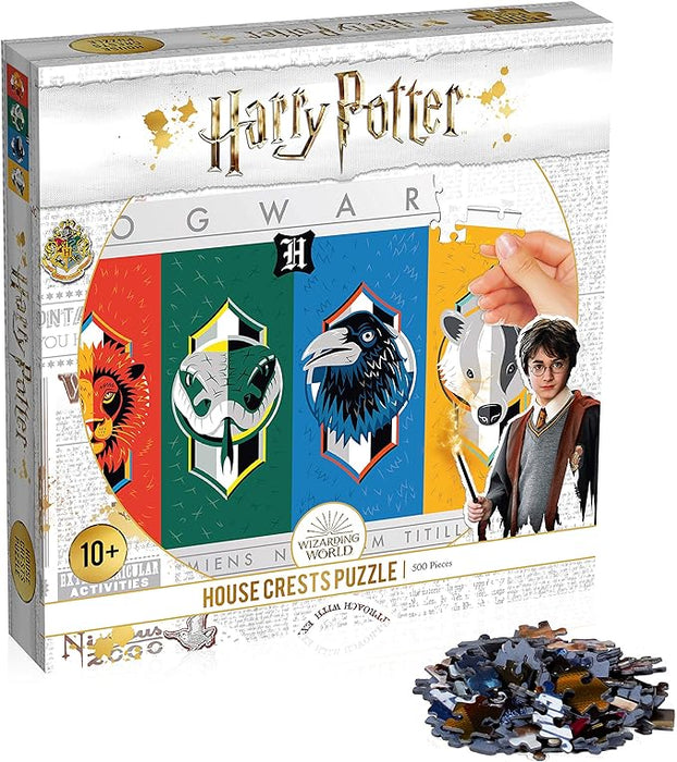 PUZZLE - HARRY POTTER - THE HOUSES - 500PC