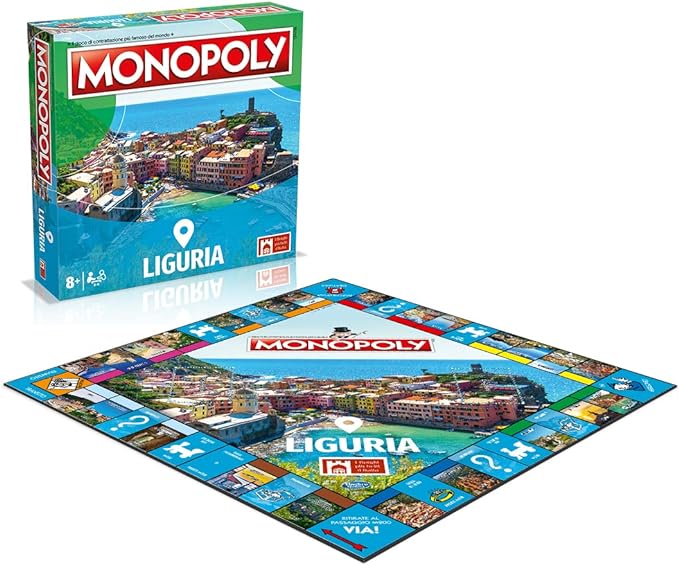 MONOPOLY - THE MOST BEAUTIFUL VILLAGES IN ITALY - LIGURIA