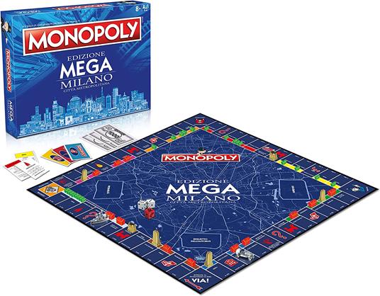 MONOPOLY - EDIZIONE MEGA MILANO CITTA' METROPOLITANA