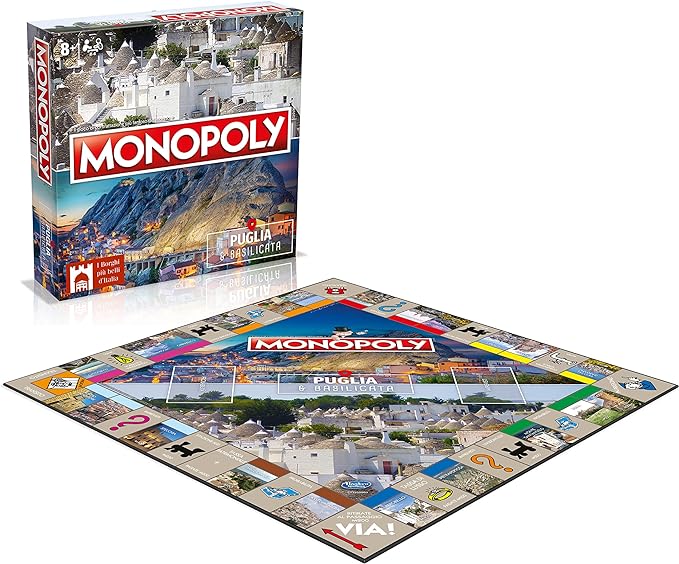 MONOPOLY - THE MOST BEAUTIFUL VILLAGES IN ITALY - PUGLIA & BASILICATA