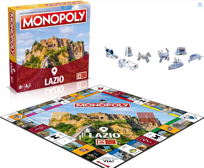 MONOPOLY - THE MOST BEAUTIFUL VILLAGES IN ITALY - LAZIO