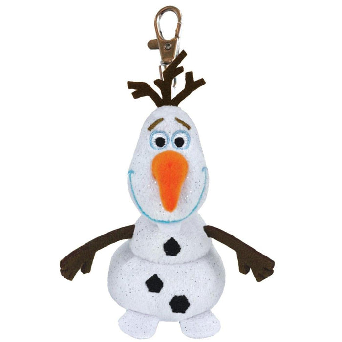 Disney: Ty - Frozen - Olaf (Portachiavi Peluche Sonoro 8 Cm);