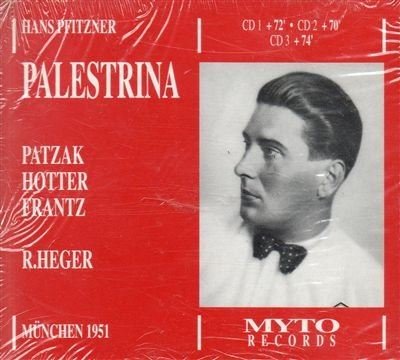 Hans Pfitzner - Palestrina (1917) (3 Cd);