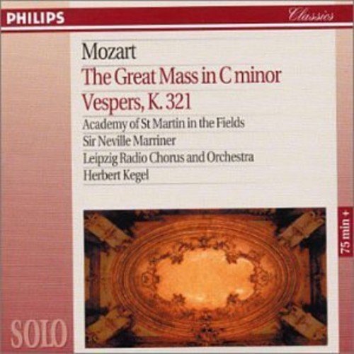 Wolfgang Amadeus Mozart - The Great Mass in C Minor, Vespers K321;