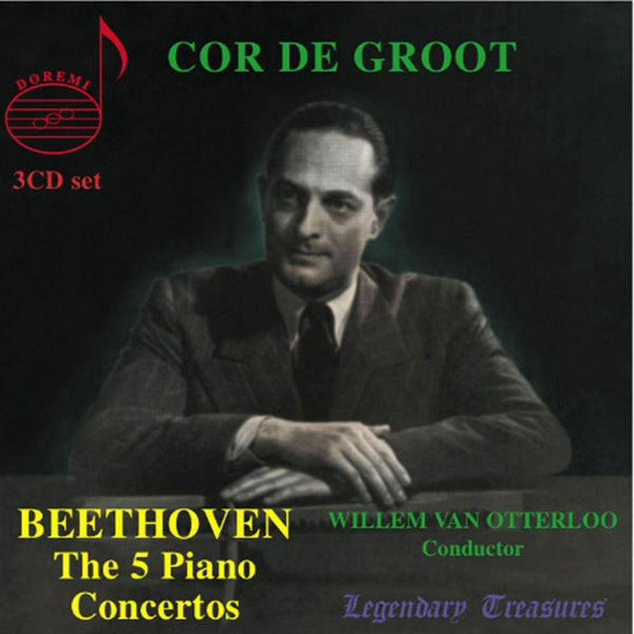 Ludwig Van Beethoven - The 5 Piano Concertos By Cor De Groot (3 CDs);