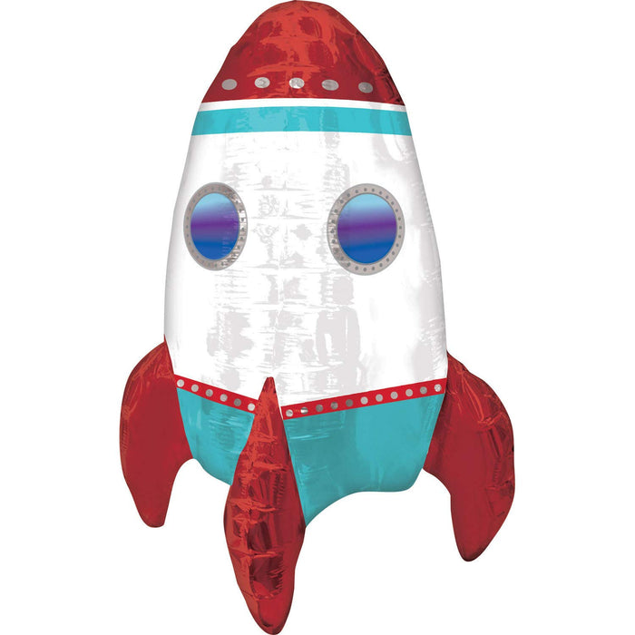 Anagram: Ci Multi-Balloon Rocket Ship Foil Bal. A75 Q;