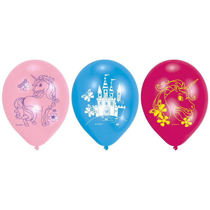 Amscan: Unicorn Balloons (6 Pieces);