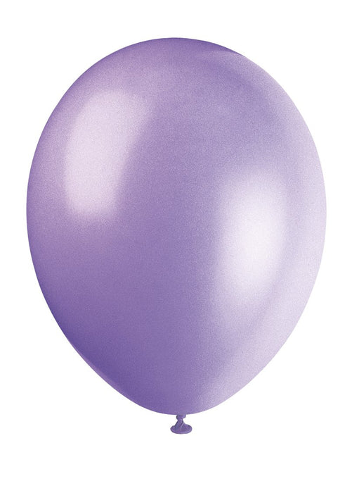 Unique Party: 10Ct 12'' Lilac Lavender Bllns;