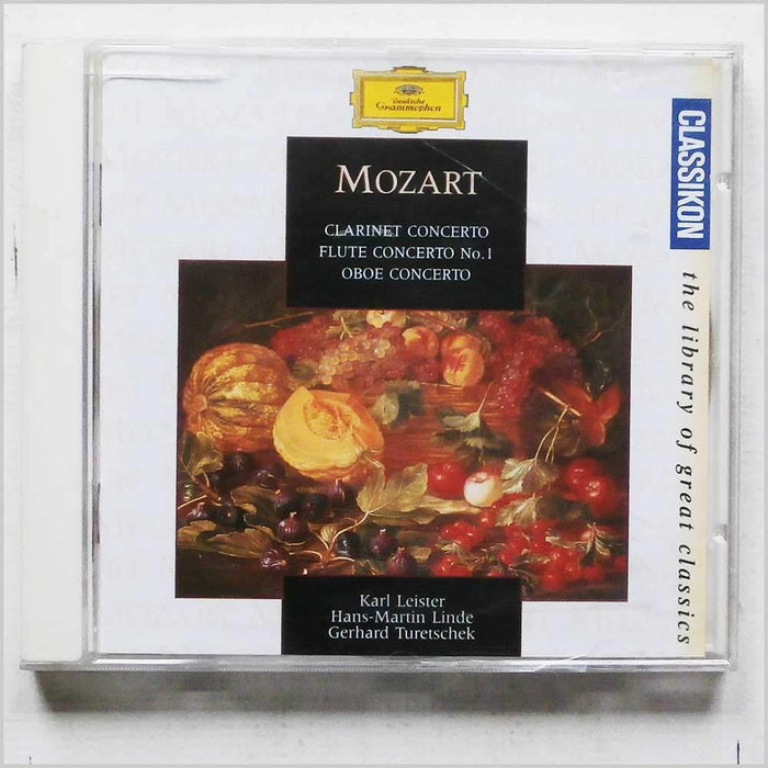Wolfgang Amadeus Mozart - Clarinet, Flute & Oboe Concertos;