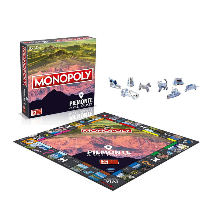 MONOPOLY - I BORGHI PIÙ BELLI D'ITALIA - PIEMONTE E VALLE D'AOSTA
