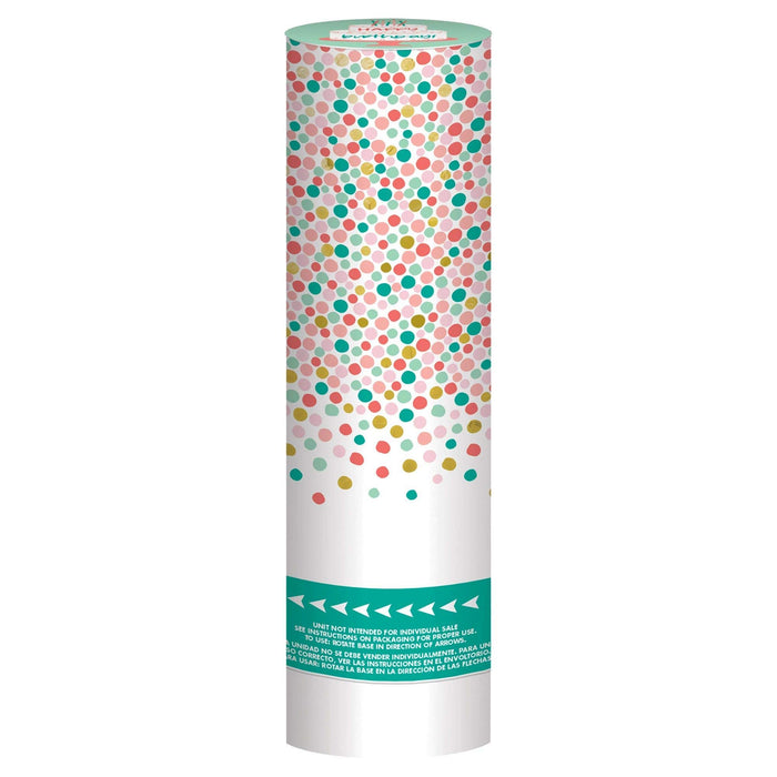 Amscan: 2 Confetti Poppers Happy Cake Day Plastic 20 Cm;