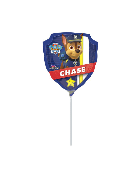 Paw Patrol: Anagram - Mini Shape Paw Patrol A30 Q. Pallone Foil Minishape Paw Patrol Si Gonfia Ad Aria;