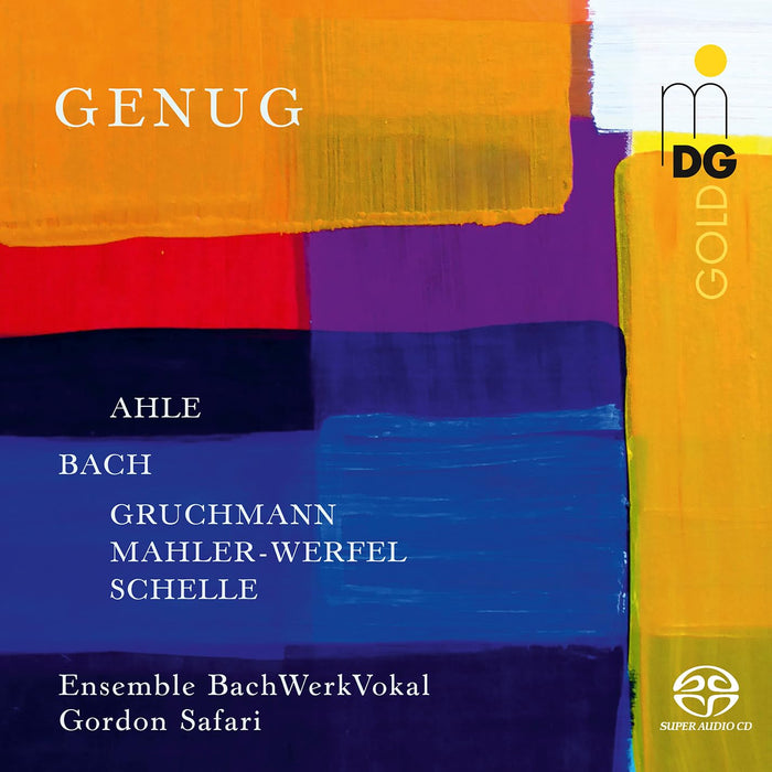 Genug: Motets And Cantatas (Sacd);