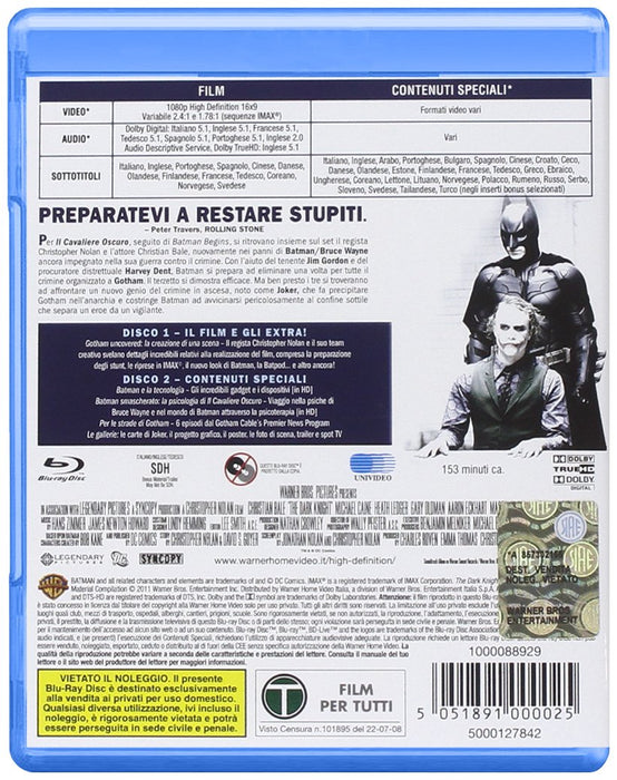CAVALIERE OSCURO, IL – LA TRILOGIA (STANDARD) (BS)