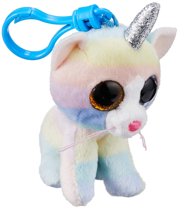 Ty: Beanie Boos - Heather (Peluche Con Clip 8 Cm);