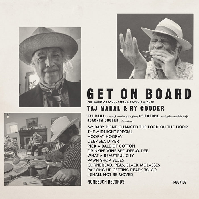 Taj Mahal & Ry Cooder - Get On Board;