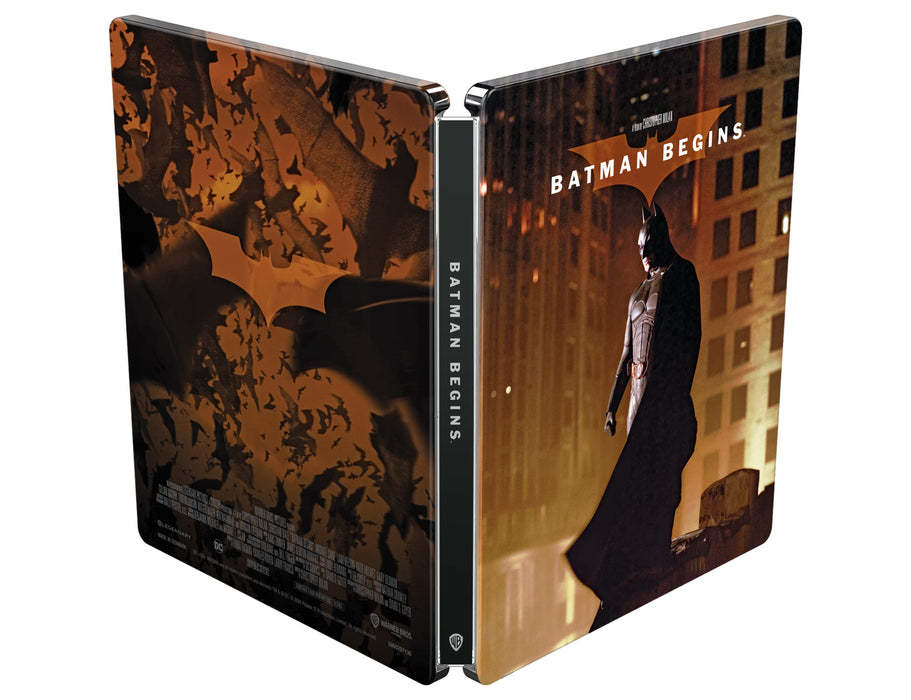 BATMAN BEGINS STEELBOOK (4K Ultra HD + Blu-Ray)