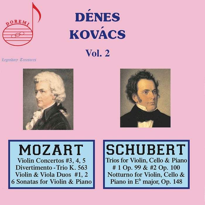 Denes Kovacs: Legendary Treasures Vol. 2 (5 Cd);