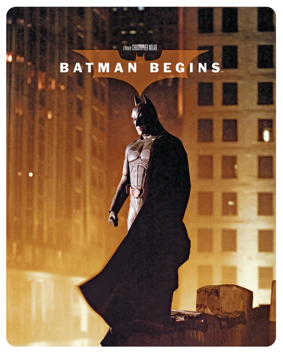 BATMAN BEGINS STEELBOOK (4K Ultra HD + Blu-Ray)