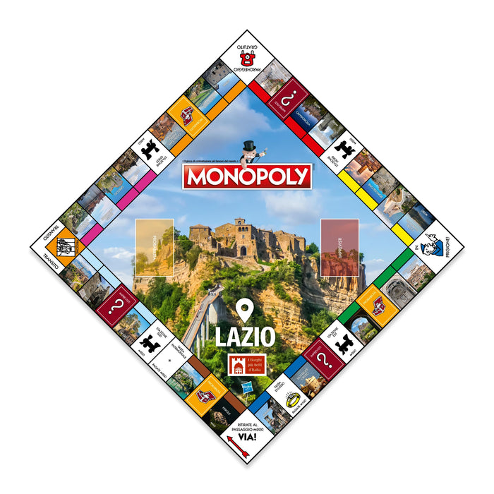MONOPOLY - THE MOST BEAUTIFUL VILLAGES IN ITALY - LAZIO