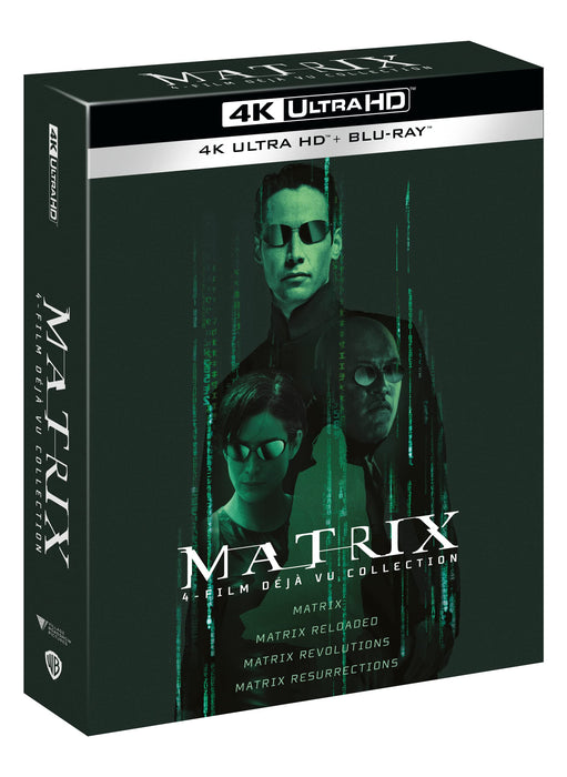 MATRIX 4 FILM COLLECTION (4K Ultra HD + Blu-Ray)