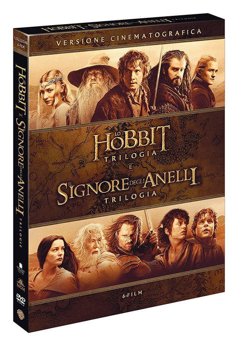 SIGNORE DEGLI ANELLI/HOBBIT 6 FILM THEATRICAL VERSION (DS)