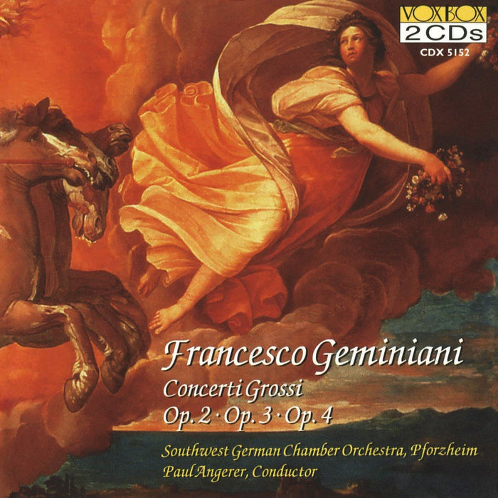 Francesco Geminiani - Concerti Grossi Op. 2. Op. 3, Op. 4 (2 Cd);