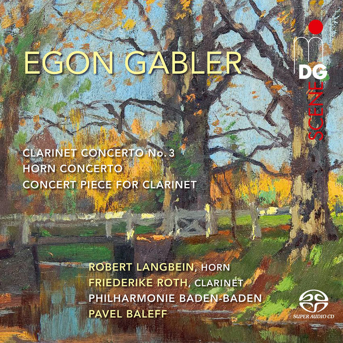 Egon Gabler - Clarinet Concerto No. 3 Horn Concerto (Sacd);