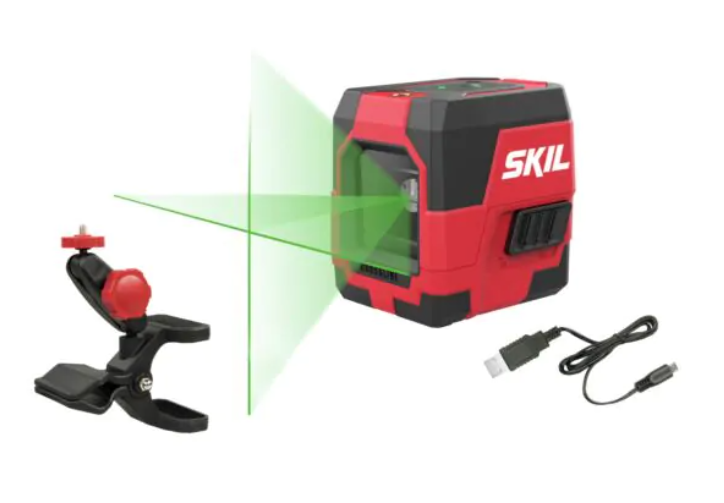 SKIL 1912 AA Cross Laser Level (Green)