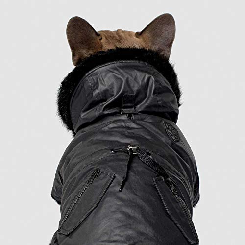 Canada Pooch Urban Wax Parka Black 26;