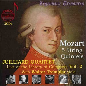 Wolfgang Amadeus Mozart - 5 String Quintets (2 CDs);