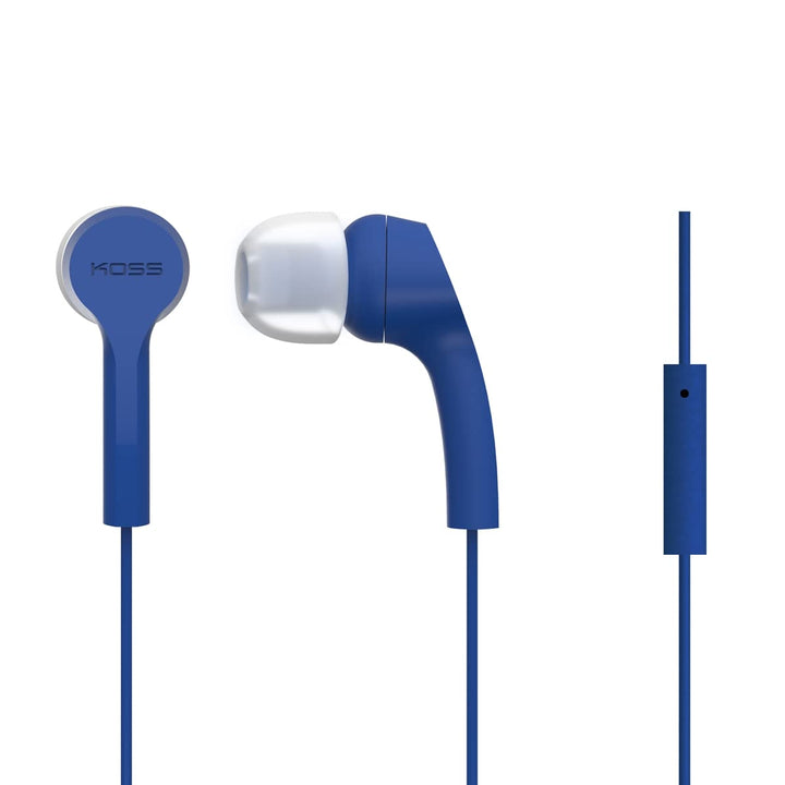 Koss: Keb9I Blu - Auricolare In Ear Con Microfono;