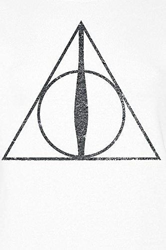 Harry Potter: Deathly Hallows Symbol (T-Shirt Donna Tg. L);