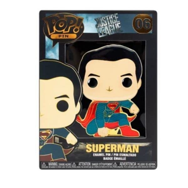 Dc Comics: Funko Pop! Pin - Superman (Transluscent) (Enamel Pin / Enamel Pin);