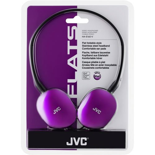 Jvc: Has160v Flats Lightweight Folding (Cuffie Leggere);