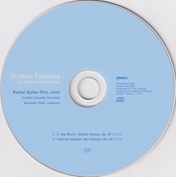 Scottish Fantasies For Violin And Orchestra (2 Cd);