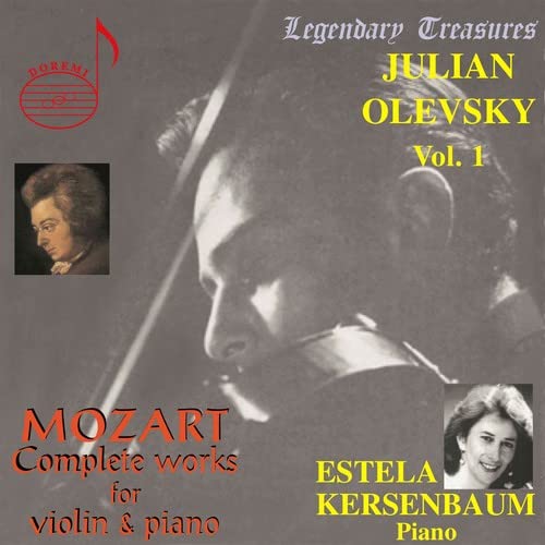 Julian Olevsky: Vol.1 - Mozart Complete Works For Violin & Piano (5 Cd);