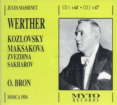 Jules Massenet - Werther (2 Cd);