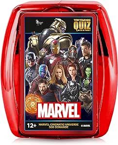 TOP TRUMPS QUIZ - MARVEL