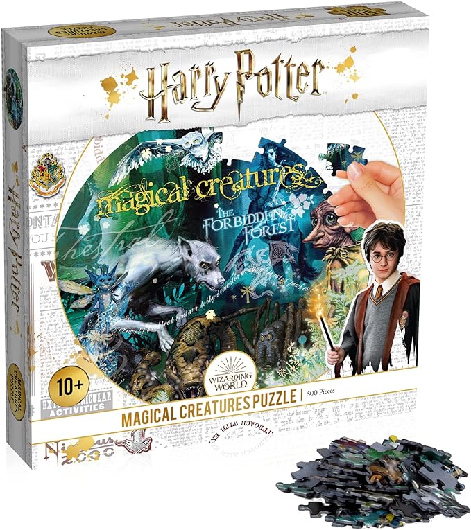 PUZZLE - HARRY POTTER - MAGICAL CREATURES - 500PC 