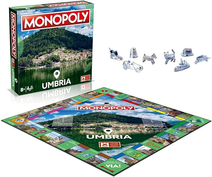 MONOPOLY - THE MOST BEAUTIFUL VILLAGES IN ITALY - UMBRIA 