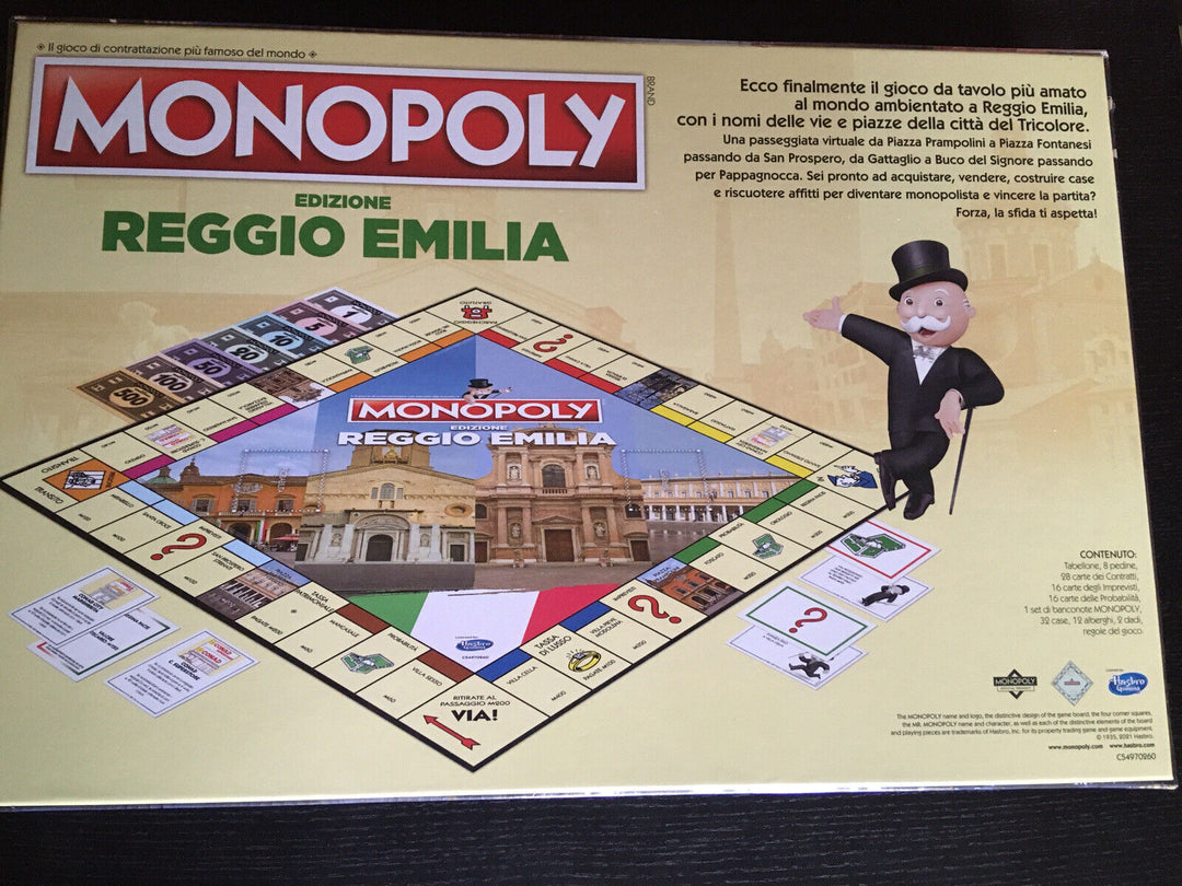 MONOPOLY - REGGIO EMILIA EDITION