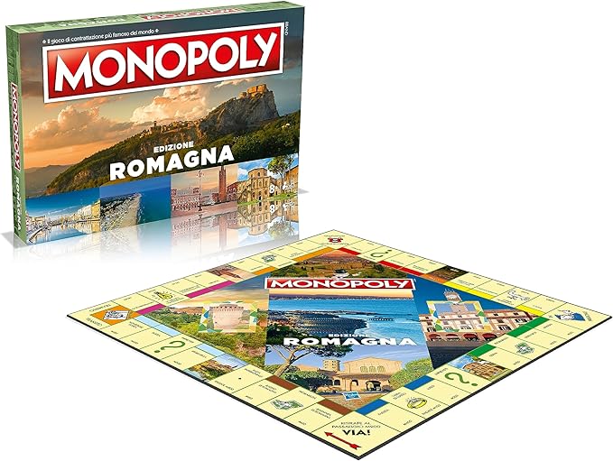 MONOPOLY - THE MOST BEAUTIFUL VILLAGES IN ITALY - ROMAGNA 