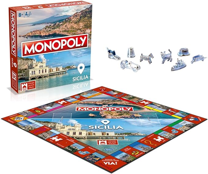 MONOPOLY - THE MOST BEAUTIFUL VILLAGES IN ITALY - SICILY 