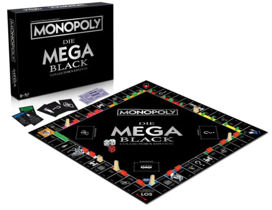 MONOPOLY - MEGA MONOPOLY BLACK EDITION