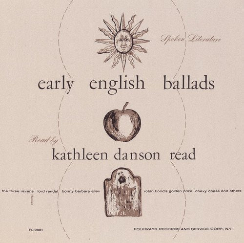 Kathleen Danson Read - Early English Ballads;