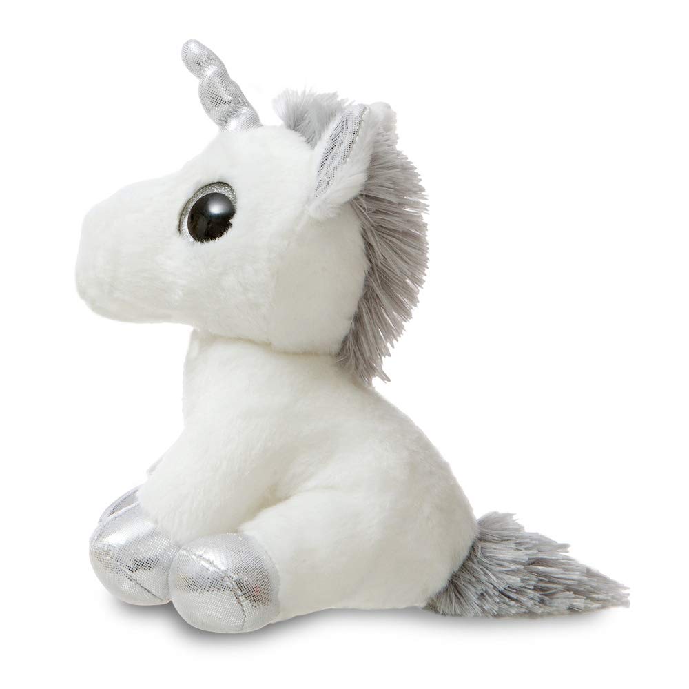 Aurora World: Sparkle Tales - Sparkle Unicorn 7In Silver;