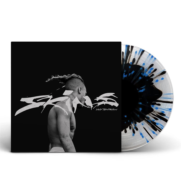 Xxxtentacion - Skins/Vinyle Transparent Et Noir Avec Spla;