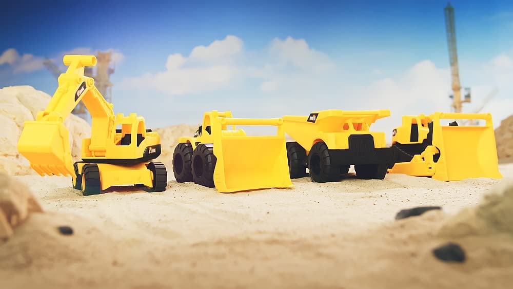 Nikko Toys: Mini Veicoli Da Cantiere In Scatola - Bulldozer;